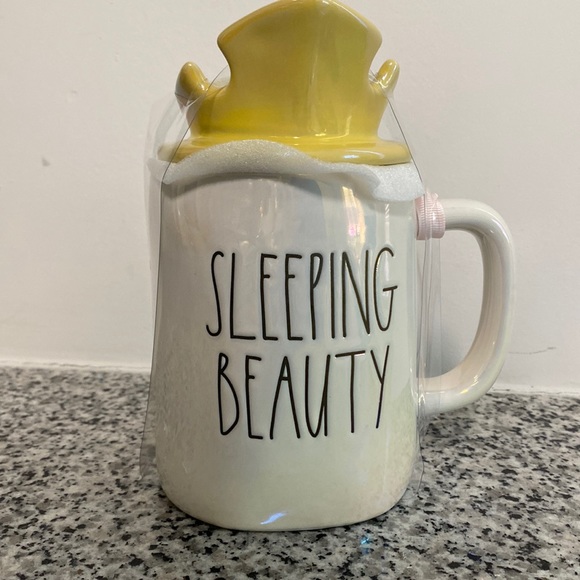 Rae Dunn Other - Rae Dunn Disney Sleeping Beauty Mug with Topper